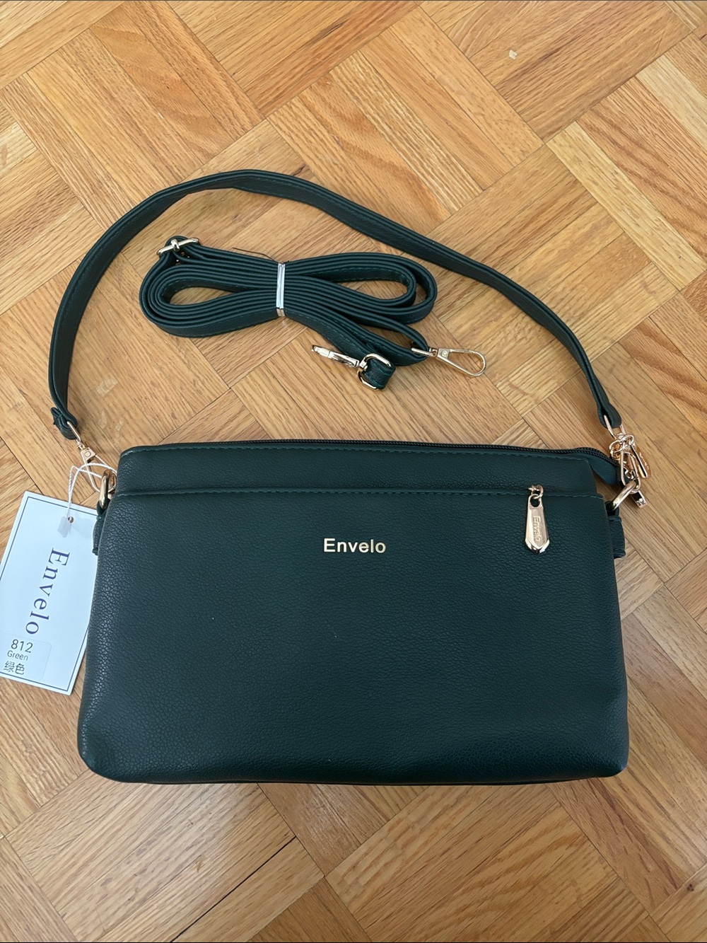 Envelo Crossbody Bag - Dark Green